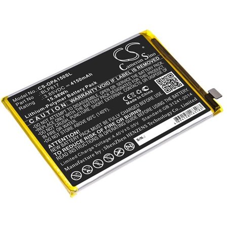 Batteri till SmartPhone, Mobil för OPPO A15, A15 2020, CPH2185 m.fl.