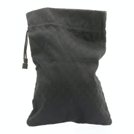 Gucci Vintage, Pre-owned Pouch Zwart, Dames, Maat:ONE Size,leer