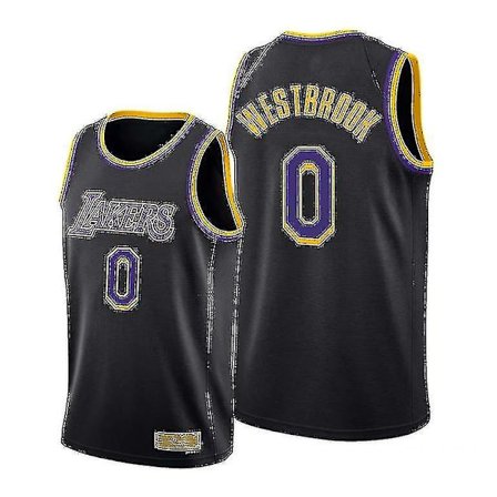 Nba Lakers Russell Westbrook nr 0 baskettröja