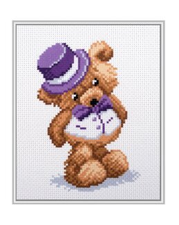 Kirjontapakkaus Taulu Teddy-Boy-RTO