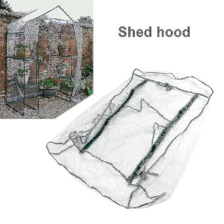Drivhus i plast, sammenklappelig, gennemsigtig, til blomster, bonsai, planter, beskyttende dyrkningstelt Qinhai [LGL]