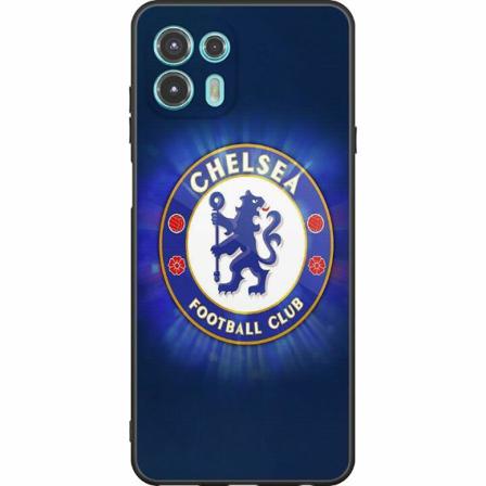 Motorola Edge 20 Lite Svart Skal Chelsea Football