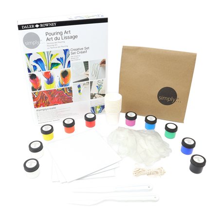 Daler-Rowney Simply Erstellen Sie mit Pouring Schritt für Schritt