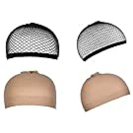 Uraqt Wig Cap, Wig Caps, Nylon Hair Net, Stretchy, Wig Cap, Black Mesh and