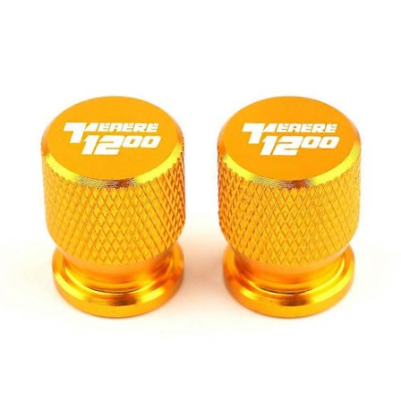Med LOGO "TENERE 1200" För Yamaha Super Tenere 1200 XT1200Z Motorcykel Hjul Däck Ventilskaftlock Tillbehör
