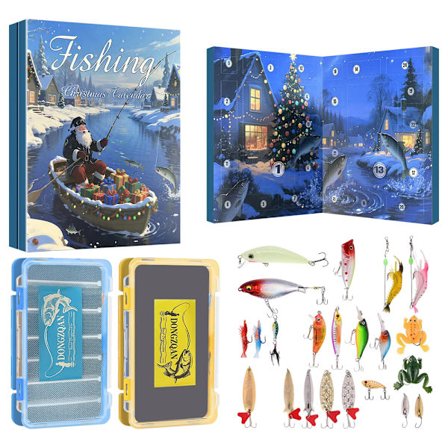 Kalastusjoulukalenteri Christmas Brainrot -joulukalenteri | Vuoden siistein kalenteri