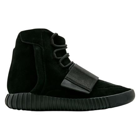 Yeezy Sneakers , Zwart , unisex , Maat: 45 1/3 EU
