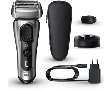 Braun Series 8 - 8517s wet dry - Vanntett barbermaskin for tett og skånsom barbering