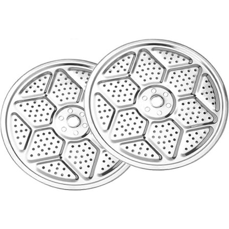 2-pak 11 Trykkoger Konserves Rack Rustfrit Stål Konserves Racks til Trykkoger - - Kompatibel med Presto