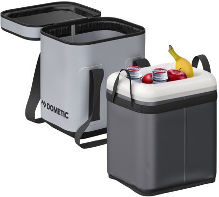 Dometic Portable Soft Cooler Bundle kylmälaukku, harmaa, 10 L