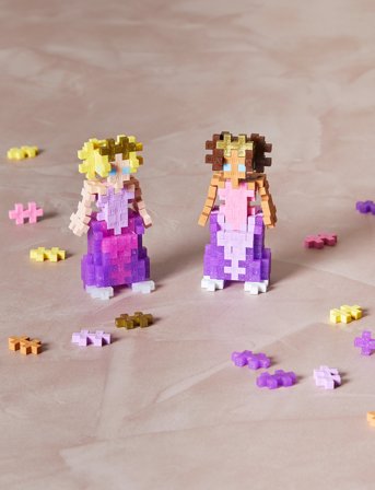 Plus-Plus Plus-Plus Princess / 100 Pcs Tube - Multi/patterned - ONE SIZE