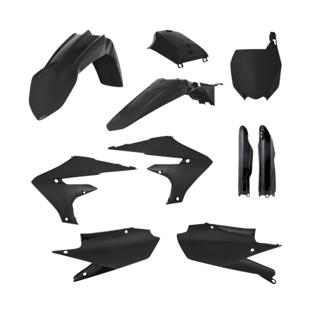 Kit Plastiche Completo Acerbis 7 Pezzi Nero - Yamaha YZ 250FX 2021-2022
