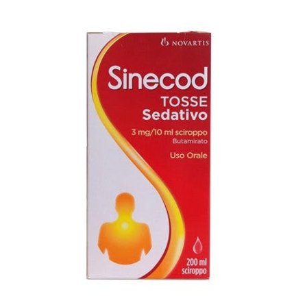 Sinecod Sciroppo Per La Tosse Sedativo 200 ml