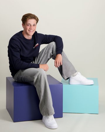 Les Deux Racing Sweatshirt Blau Pullover Jungen - Kids Brand Store