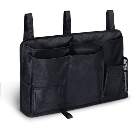 Svart rullestolveske - Mobilitetshjelpepakke - Perfekt for elektriske rullestoler