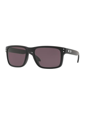 Oakley Unisex Sunglasses with a frame made of synthetic in black and lenses made of acetate in black