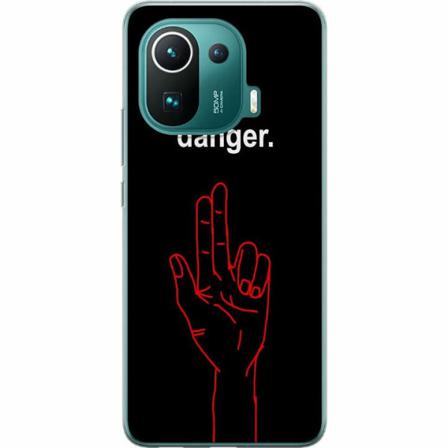 Xiaomi Mi 11 Pro Genomskinligt Skal Stranger Things