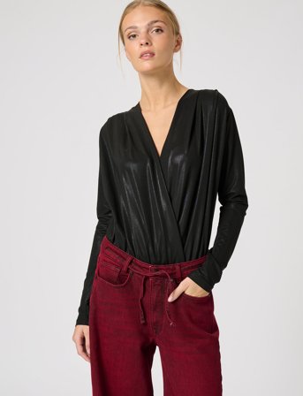 My Essential Wardrobe Hikomw Bodystocking - Black - S