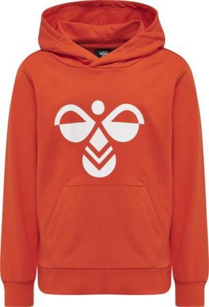 Hummel Kids' Hmlcuatro Hoodie Children long-sleeved sweaters Orange 164