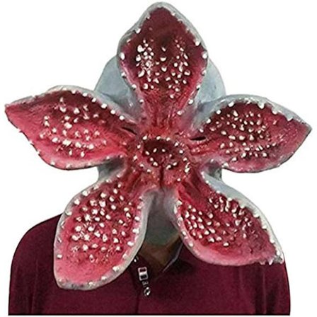 Halloween Stranger Demogorgon Monster Mask Latex Cosplay Kostym