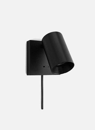 SpotOn vegglampe - sort