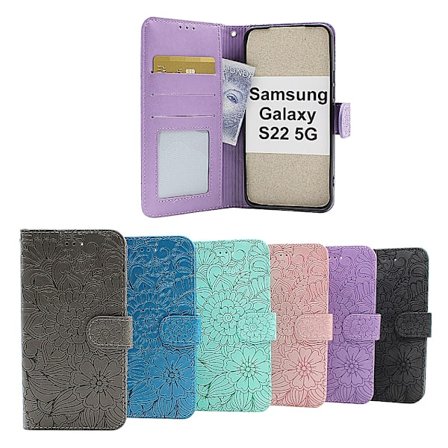 Flower Standcase Wallet Samsung Galaxy S22 5G