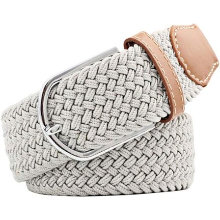 Flerfarget elastisk vevd belte Casual flettet stretchbelte
