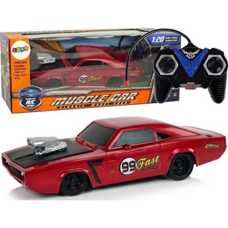 Elbil Leantoys Bil R/C 1:20 röd 7