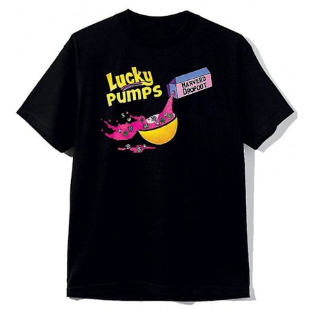 Olycklig Merch Black Tee Lucky Pumps Lil Pump T-shirt
