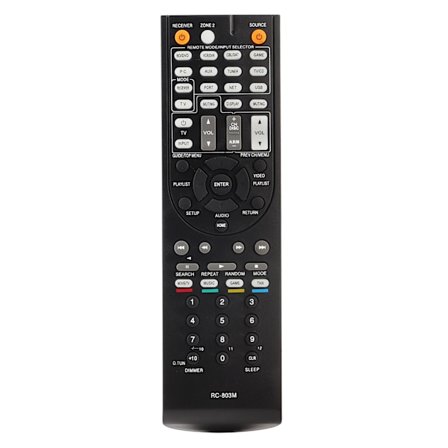 RC803M Kaukosäädin ONKYO AV-vastaanottimille TXNR609 TXNR609B HTS7409 HTS8409