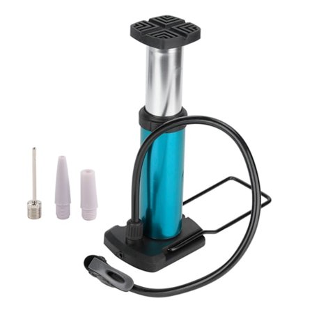 Polkupyörän jalkapumppu, mini, kannettava, korkeapaineinen lattia-ilmapumppu (sininen)