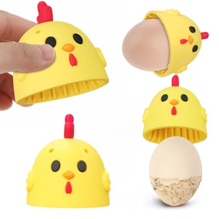 2 pakker med eggskrubber, gjenbrukbare verktøy for eggvask