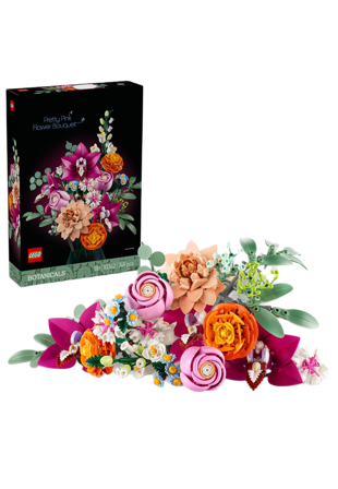 LEGO Vacker rosa blombukett Byggsatser Unisex ONESIZE