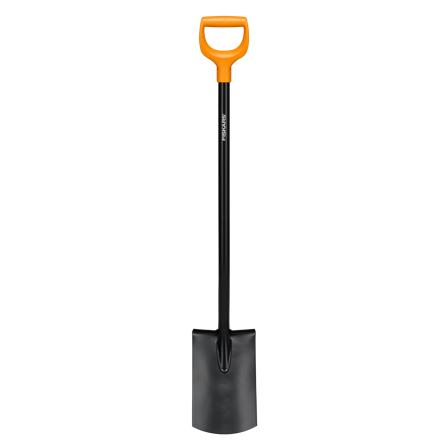 Fiskars Solid 1066717 Spade halvrund, metall, Hageredskap