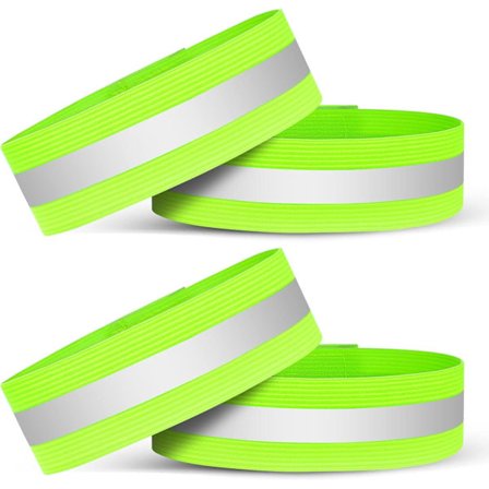 Reflekterende Armbånd, Løbesikkerhedsudstyr Reflekterende Armbånd, Høj Synlighed Cykel Ankelbånd Reflektor Armbånd, Selvklæbende Reflekterende Bånd