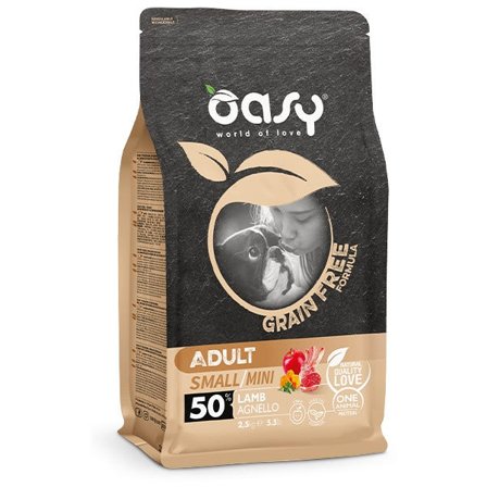 Oasy Dry Grain Free Formula Crocchette All'Agnello Per Cani