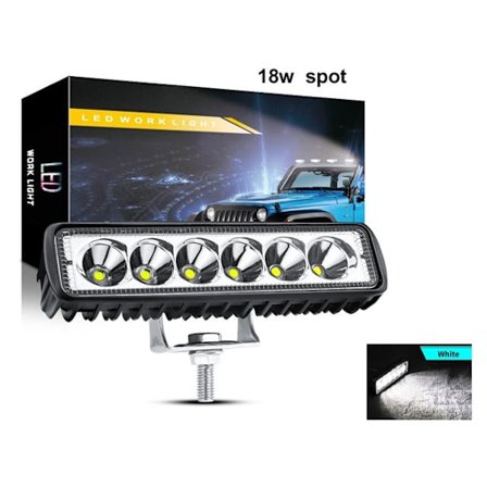 Led 18w arbetsljus - backljus - spot 12 -24V Spot mini ledramp
