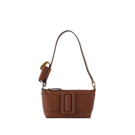 Boyy, Shoulder bag Bruin, Dames, Maat:ONE Size,leer