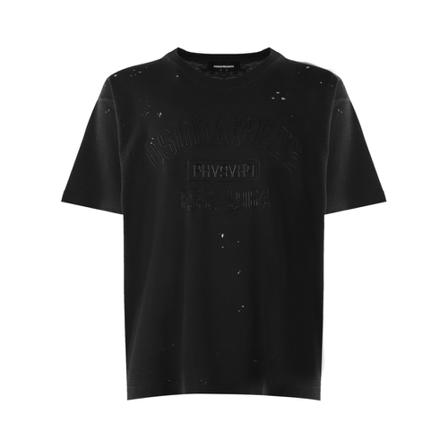 Dsquared2, T-Shirts Czarny, Mężczyzna, Rozmiar: L