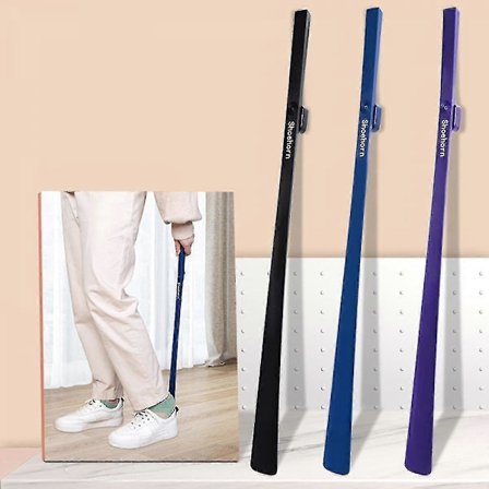 Skoverktøy Høy Sko Sked Shoehorn Magnet Trekk Lang Håndtak Sko Horn Sko Løfter