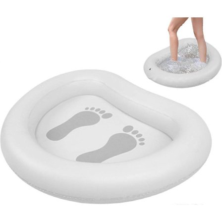 Uppblåsbart fotbad, litet fotavtrycks fotbadkar, läckagesäkert fotbad (FMY)