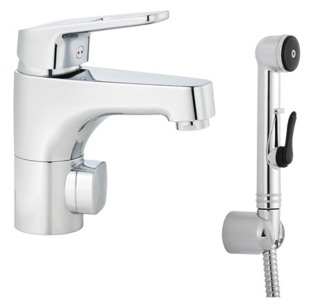 FM Mattsson 8358-0000 Tvättställsblandare med handdusch, Badrum