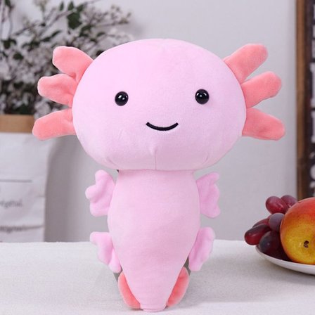 Axolotl Plys Legetøj Plys Dukke Plysdyr 20cm PINK -1