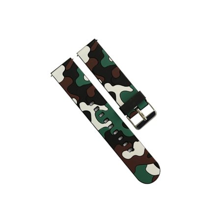 Camo White klockarmband - 20 mm