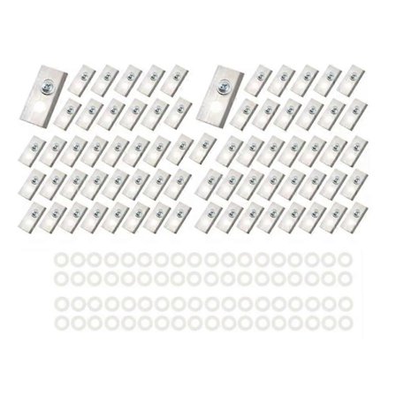 72 kpl Vaihtoterät Mammotion Luba & Yuka kaikkiin sarjoihin Robottiruohonleikkurin terät