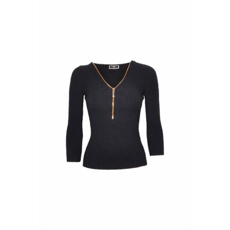 Elisabetta Franchi Blouses Sort, Dame