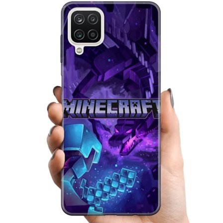 Kompatibelt Mobildeksel til Samsung Galaxy A12 Minecraft