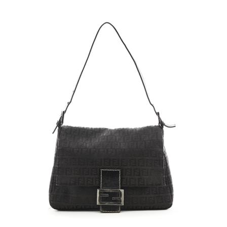 Fendi Vintage, Shoulder Bags Zwart, Dames, Maat:ONE Size