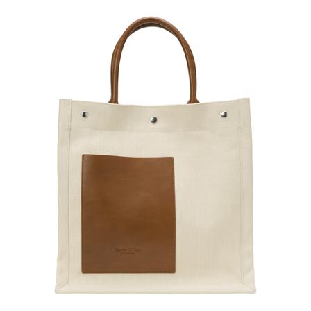 Marc O'Polo, Shopper Wit, Dames, Maat:ONE Size,Katoen