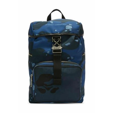 Off White Rugzaks , Blauw , Heren , Maat: ONE Size Rugzakken